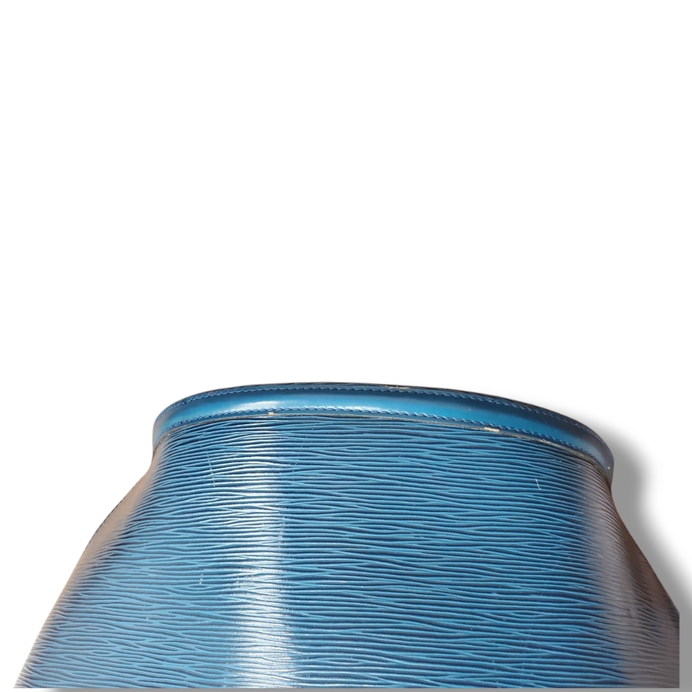 LOUIS VUITTON Vintage Toledo Blue Epi SAINT JACQUES Shopping Tote Shoulder Bag - Picture 7 of 17